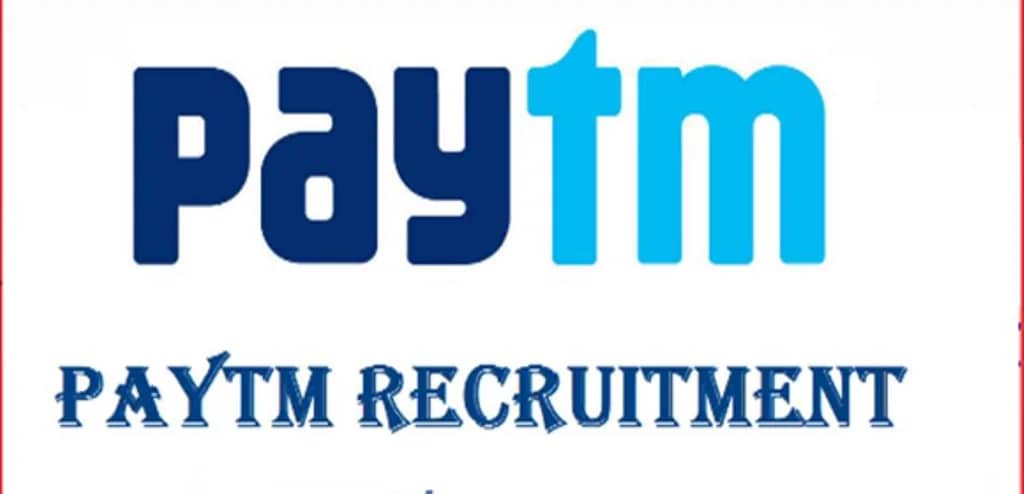 Paytm Recruitment 2022|Private Jobs 2022| Online Application