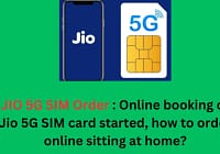 JIO 5G SIM Order