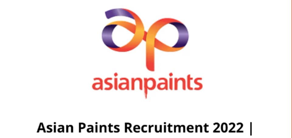Asian Paints Recruitment 2022|Private Jobs 2022|Online Application